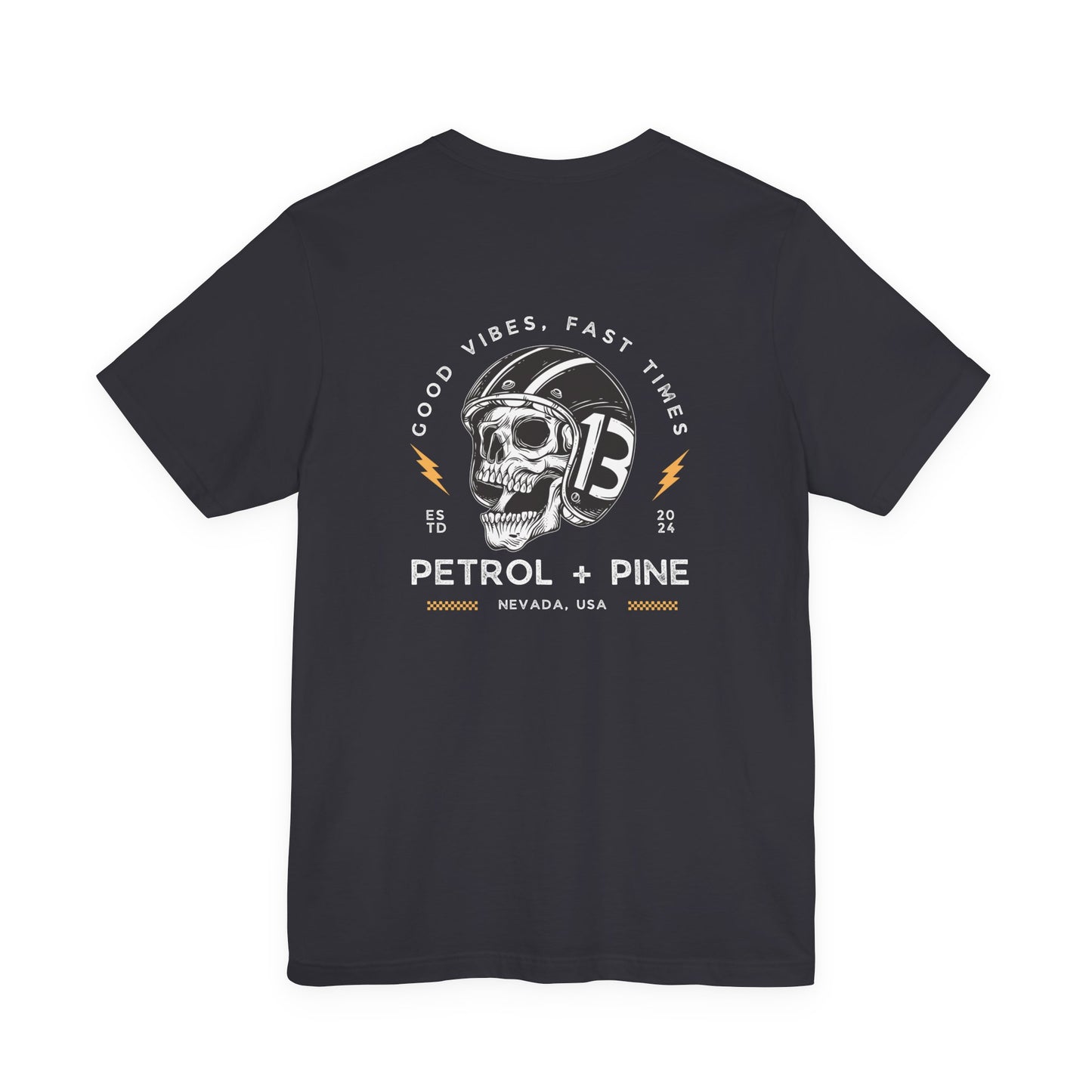 Good Vibes, Fast Times Helmet Skull - Unisex Tee