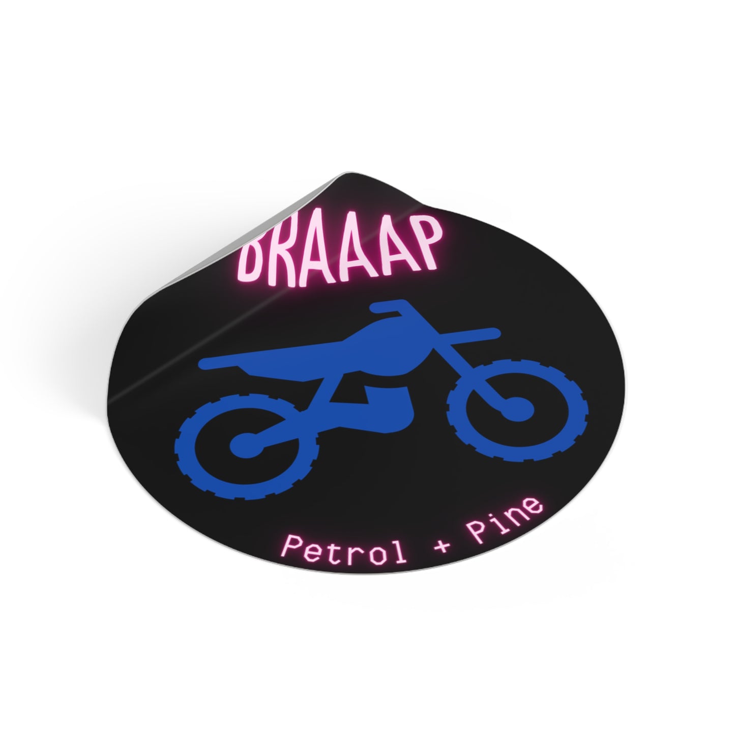 BRAAAP Dirtbike Sticker