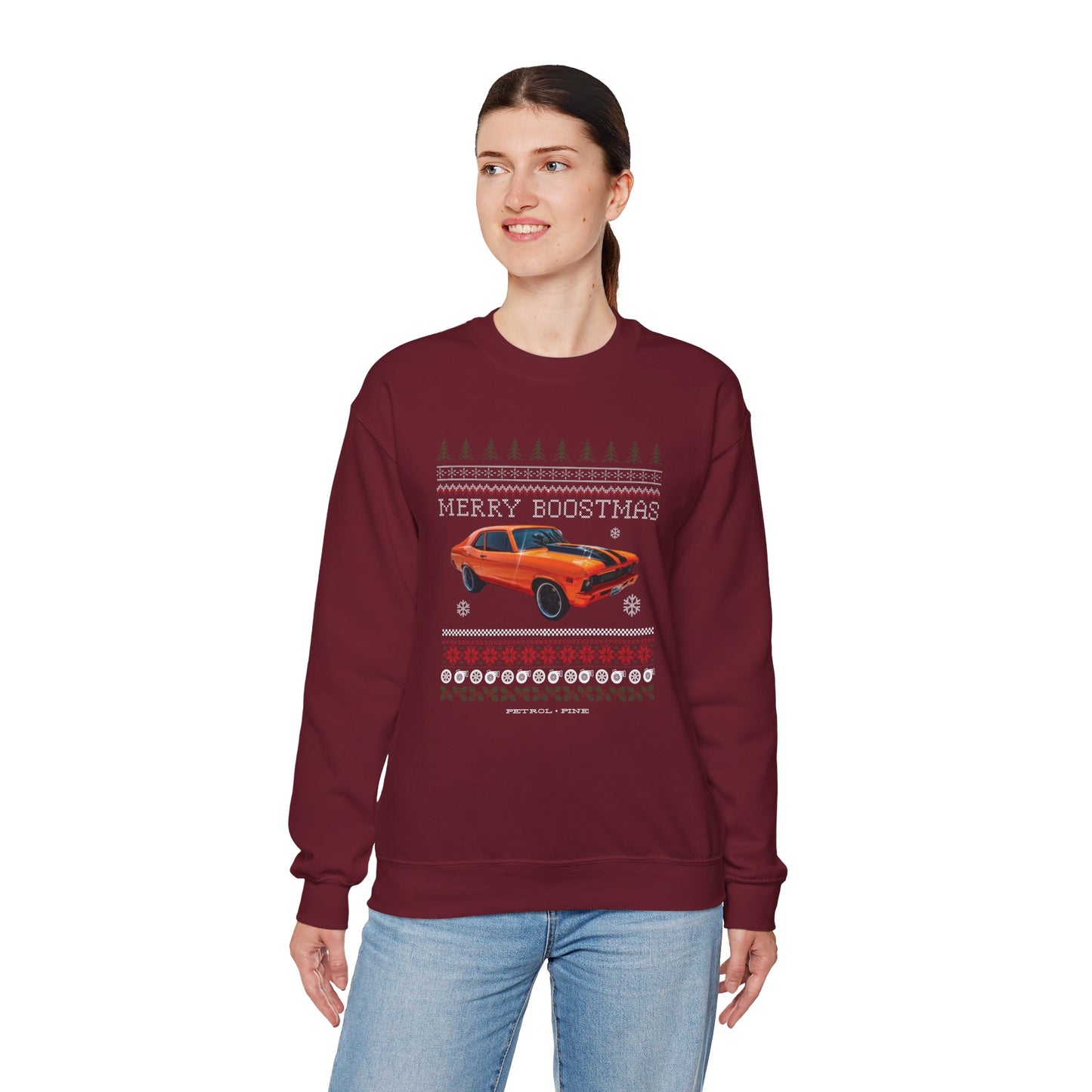 Merry Boostmas Unisex Crewneck Sweatshirt