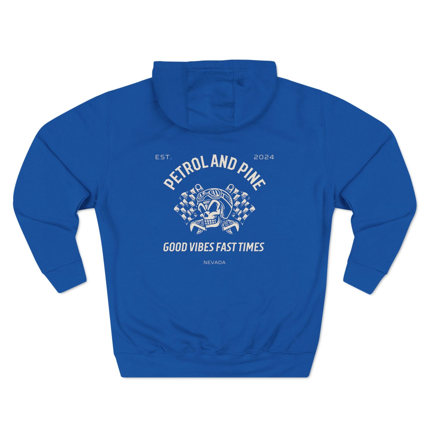 Skull Flag Good Vibes Fast Times Unisex Hoodie