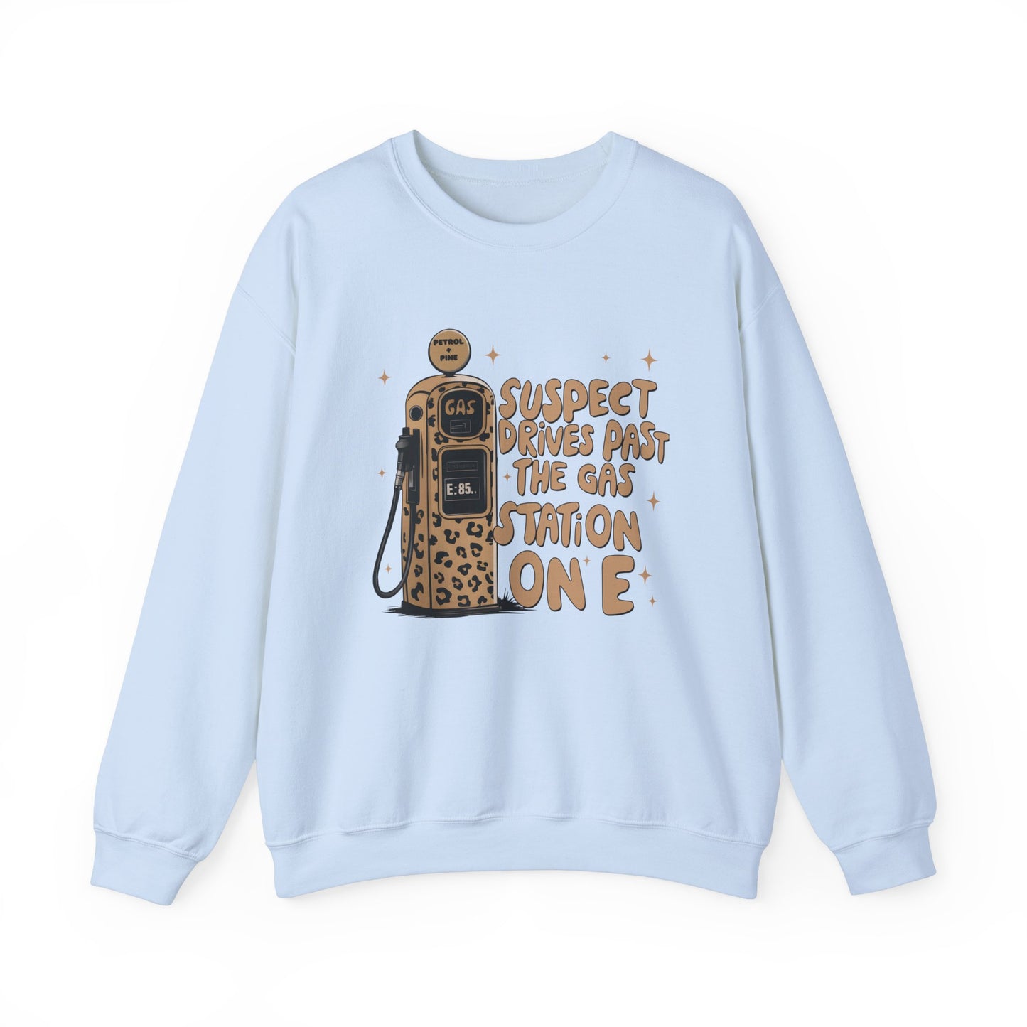 Leopard, Suspect Drives Past the Gas Station … Sweatshirt