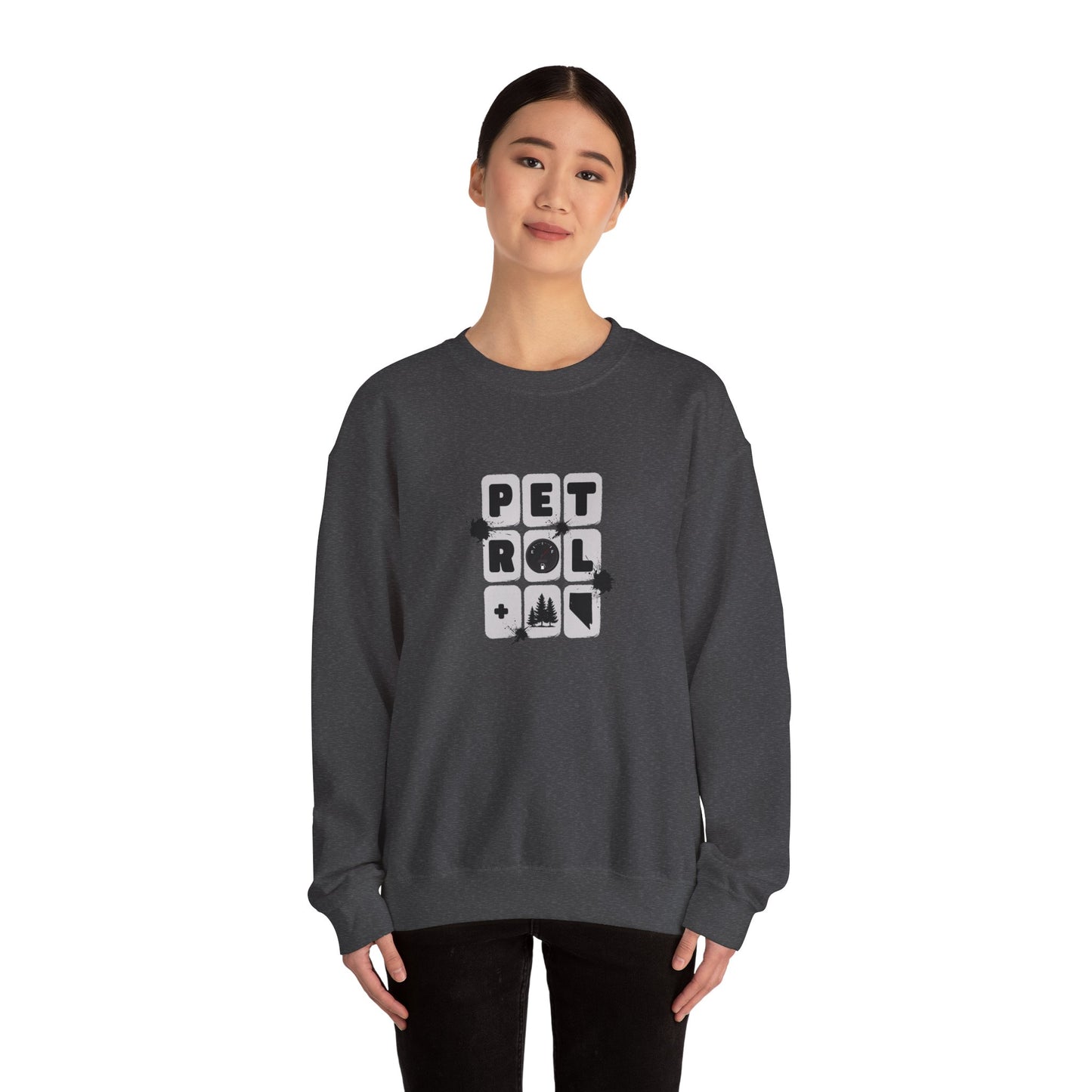 Petrol + Pine Grid Unisex Sweatshirt