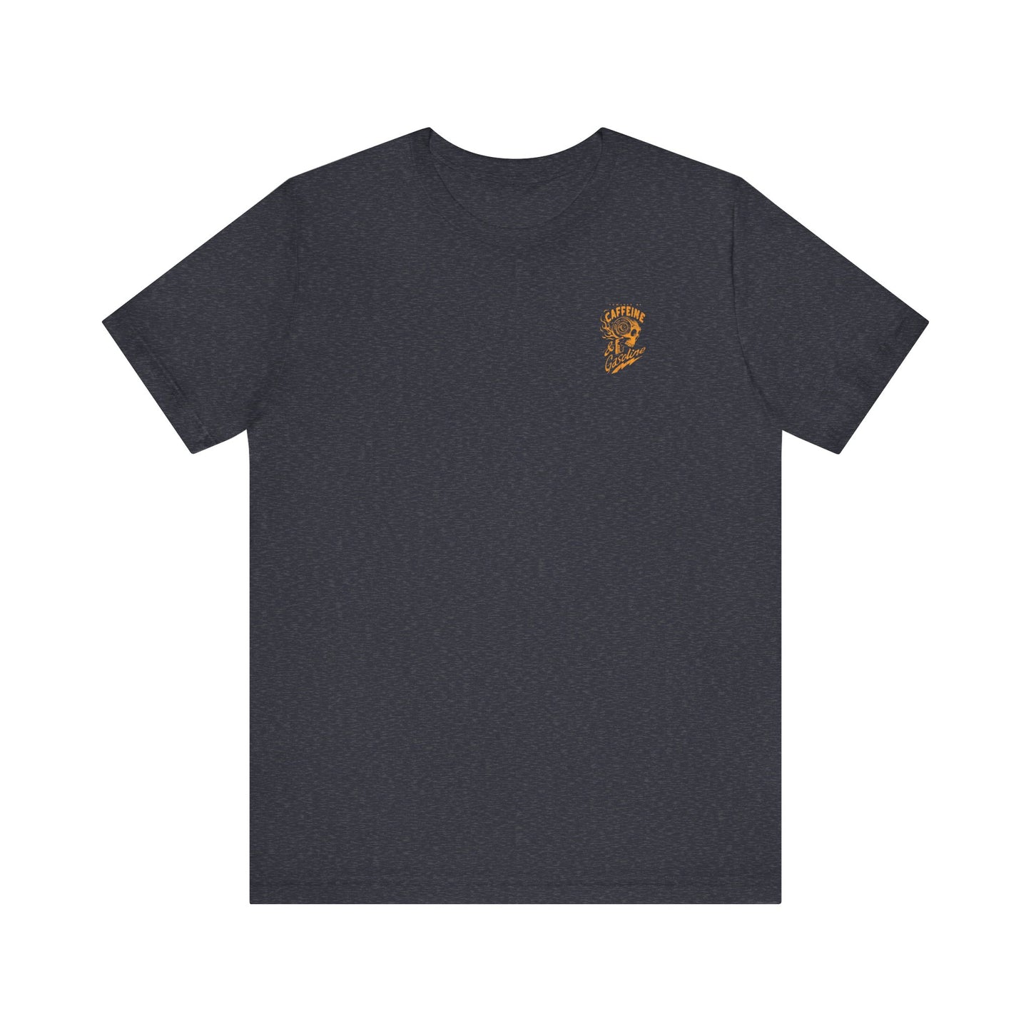Powered by Caffeine and Gasoline Unisex Tee