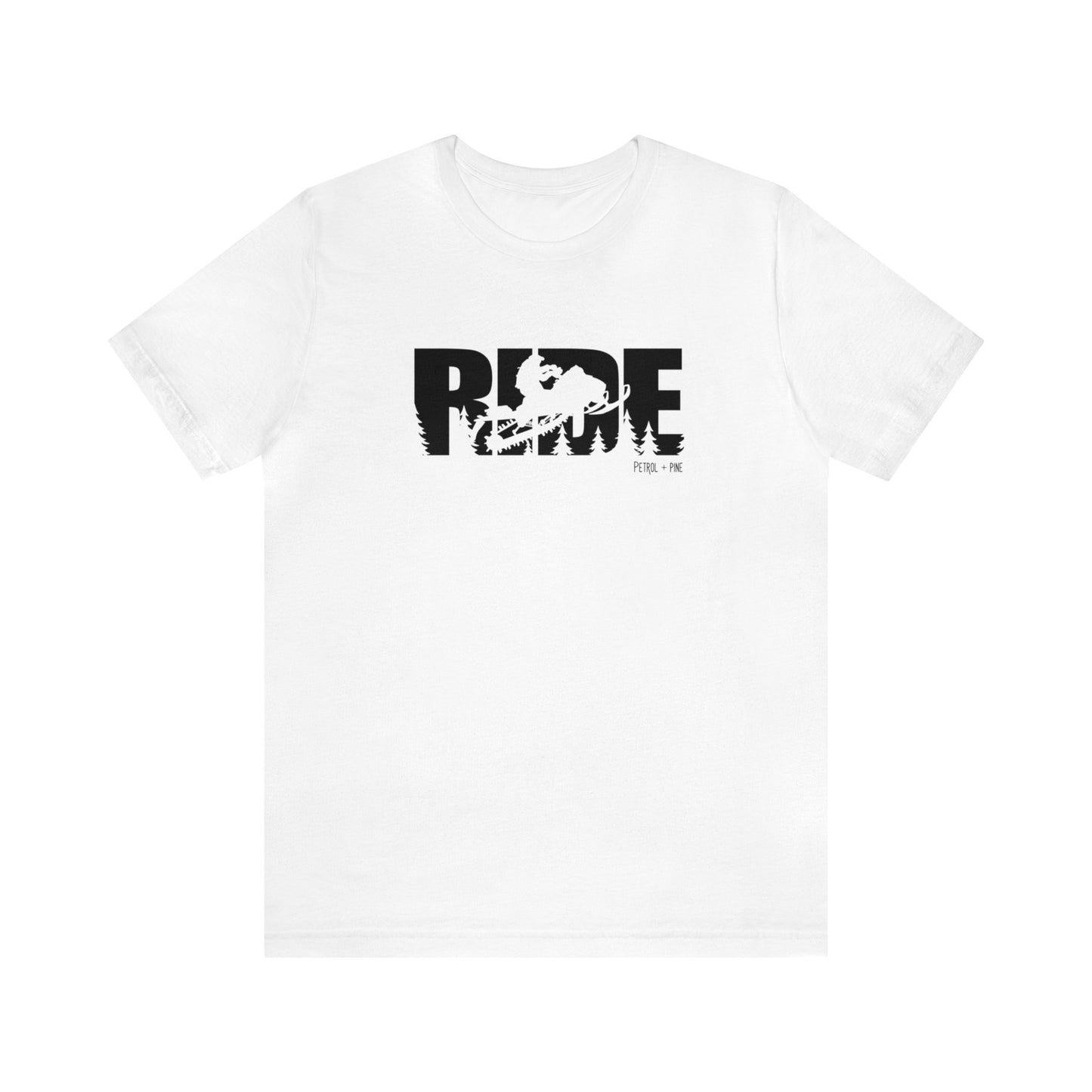 Snowmobile RIDE Unisex Tee