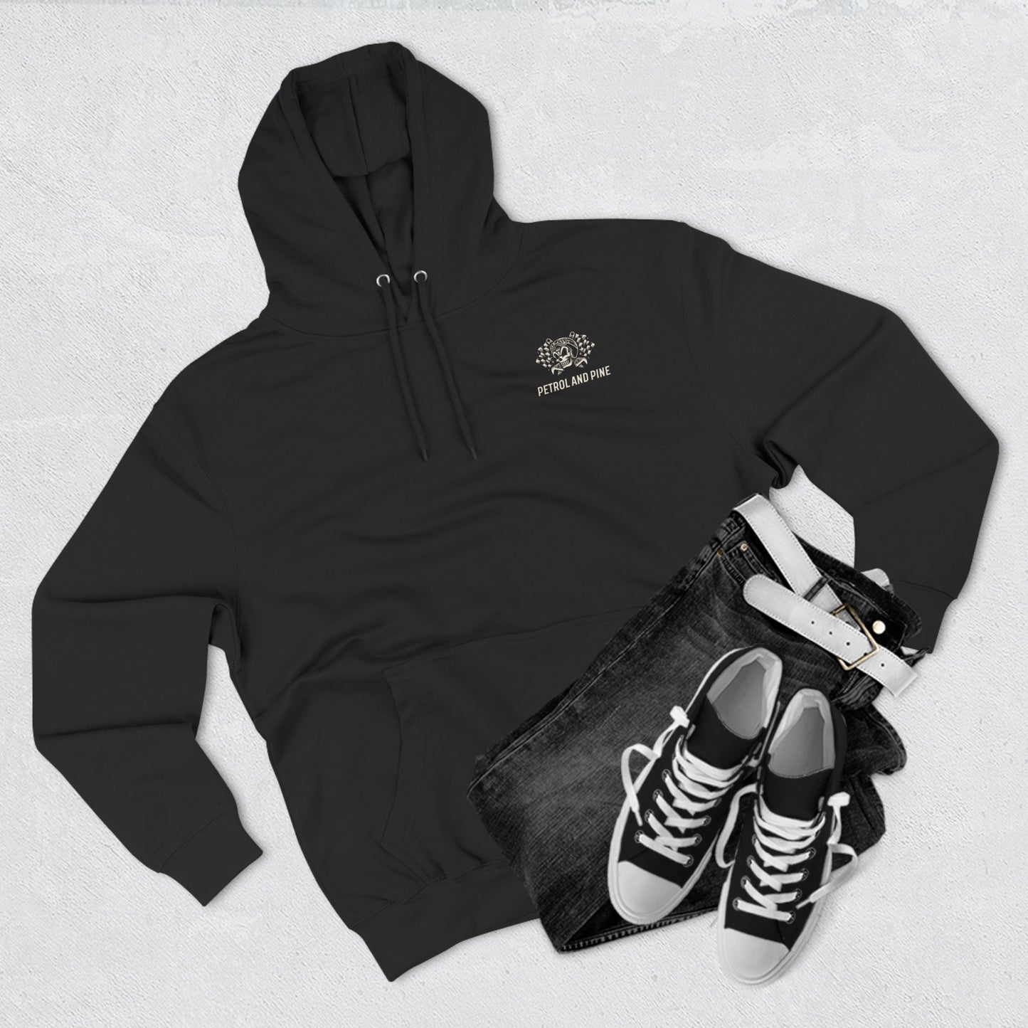 Skull Flag Good Vibes Fast Times Unisex Hoodie