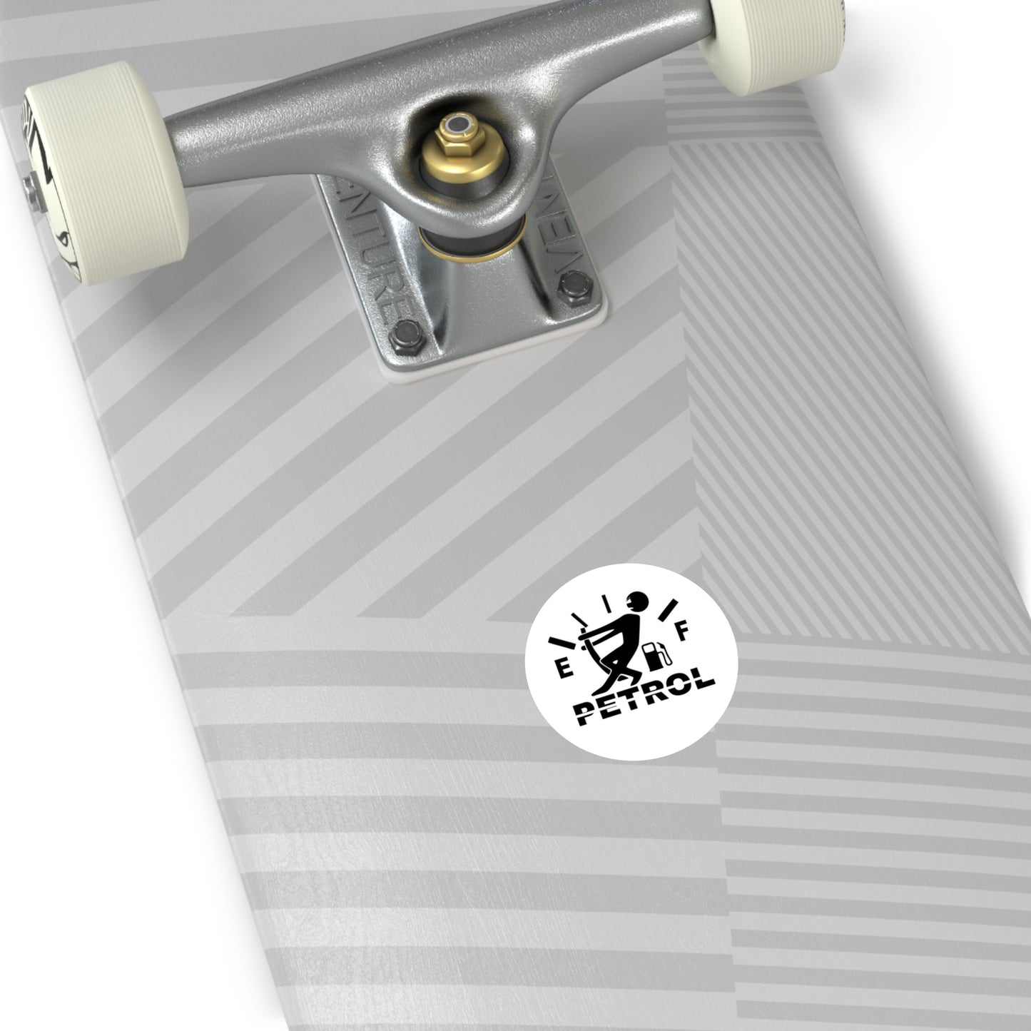 Petrol Round Sticker