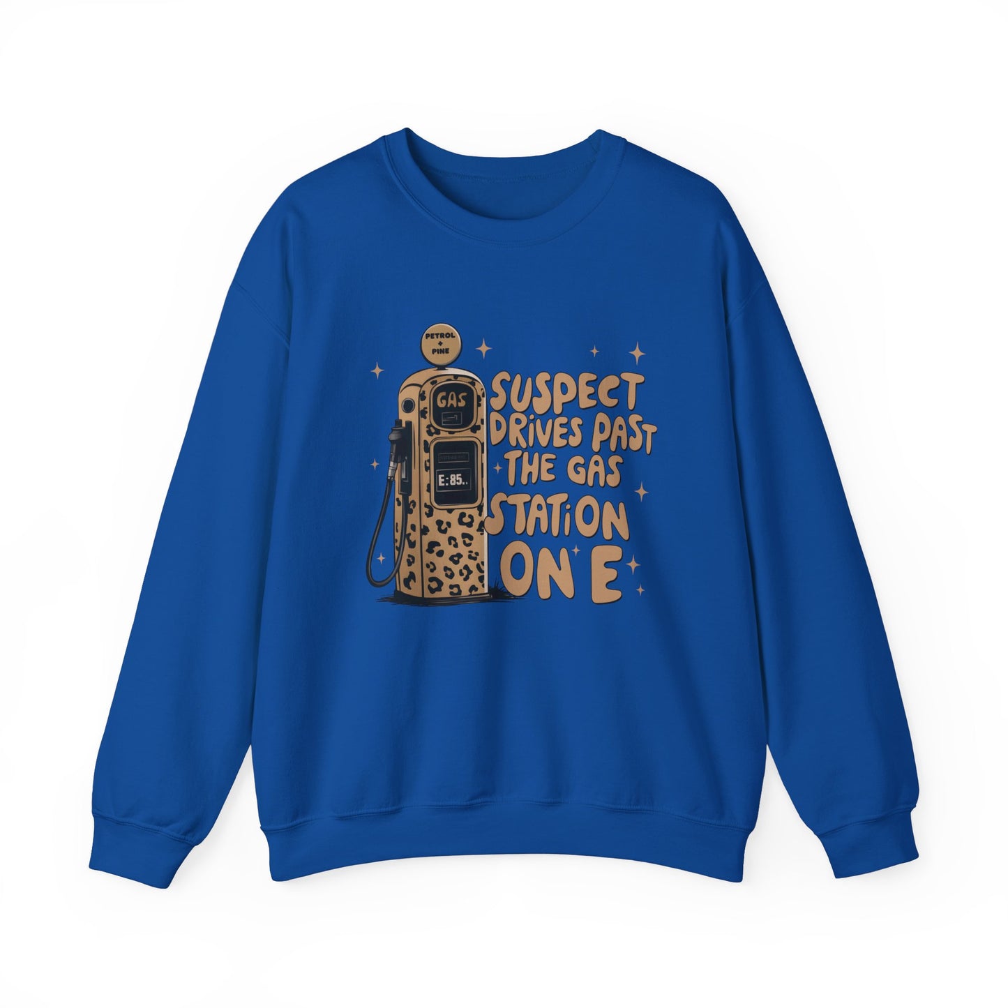Leopard, Suspect Drives Past the Gas Station … Sweatshirt