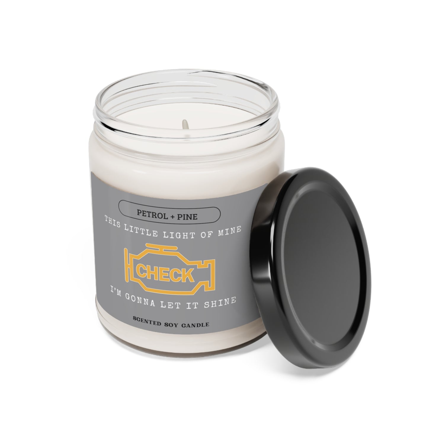 CHECK ENGINE LIGHT - Scented Soy Candle