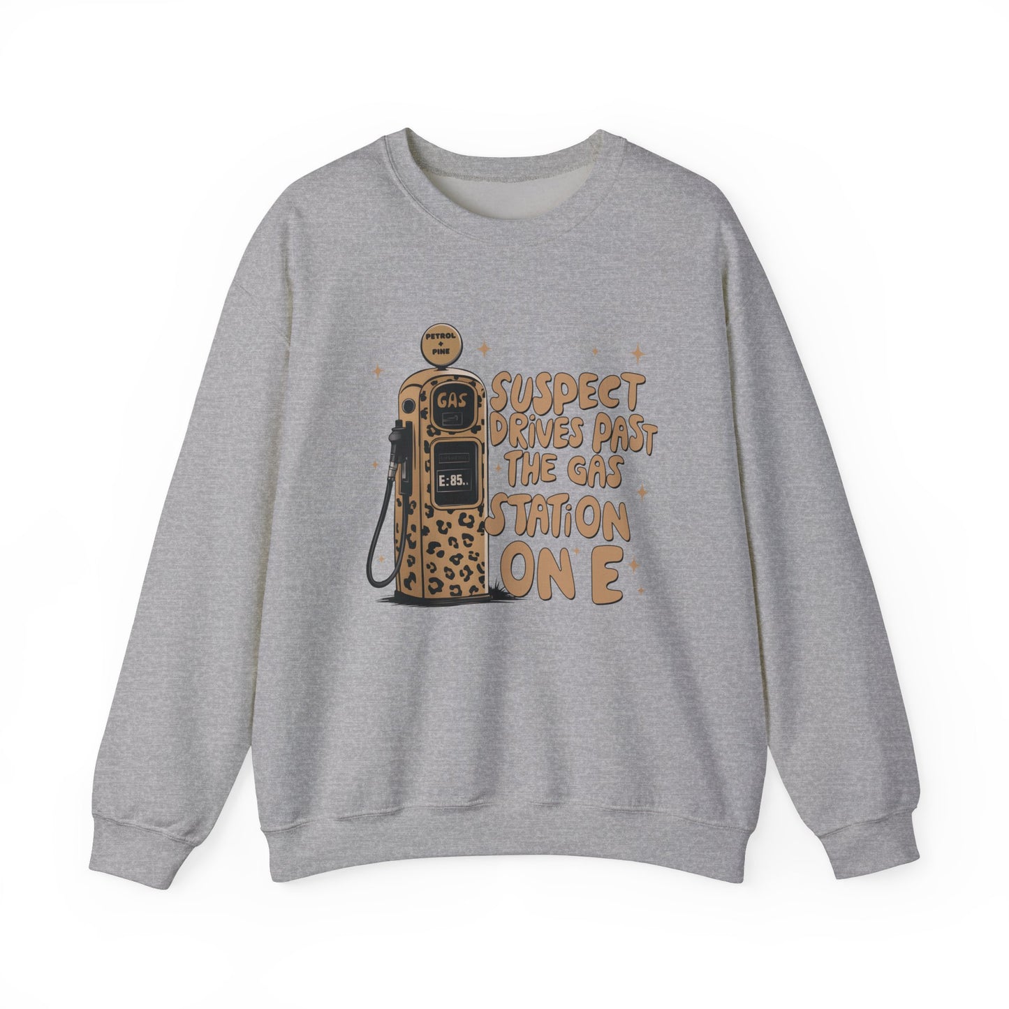 Leopard, Suspect Drives Past the Gas Station … Sweatshirt