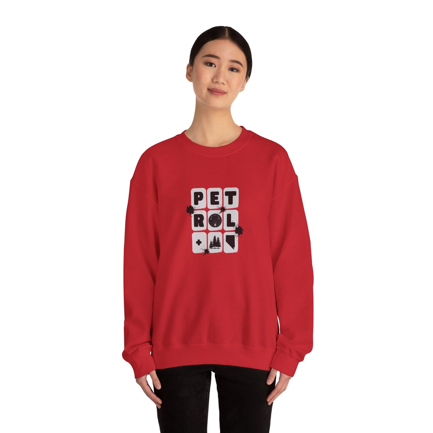 Petrol + Pine Grid Unisex Sweatshirt