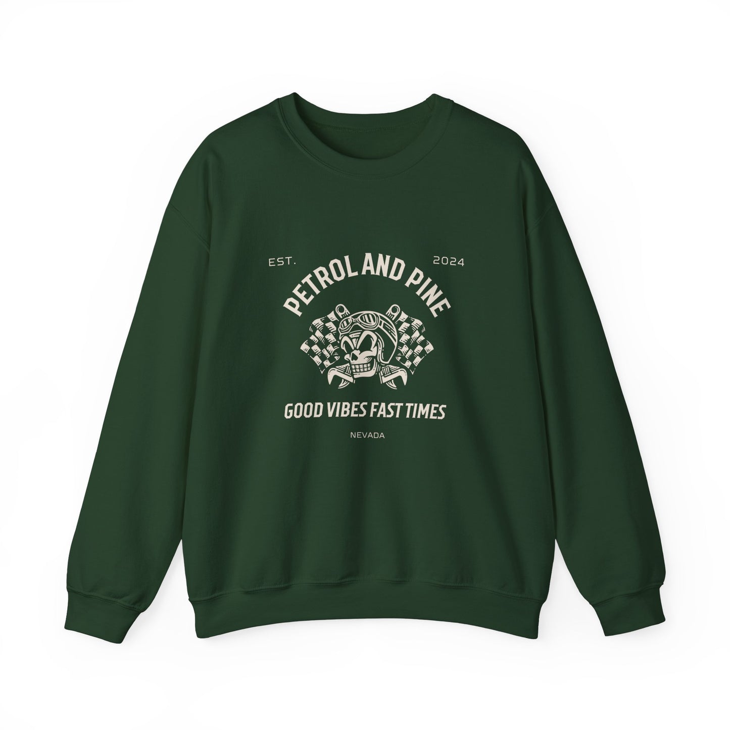 Skull Flag Good Vibes Fast Times Sweatshirt