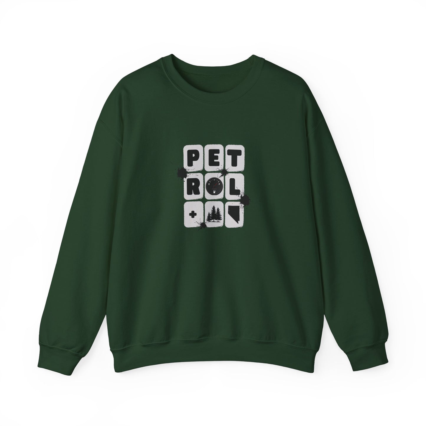 Petrol + Pine Grid Unisex Sweatshirt