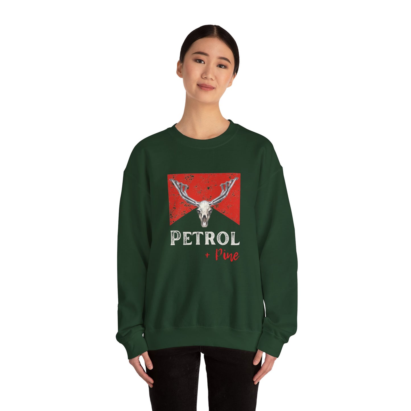 Cigarette Top Petrol + Pine Unisex Sweatshirt