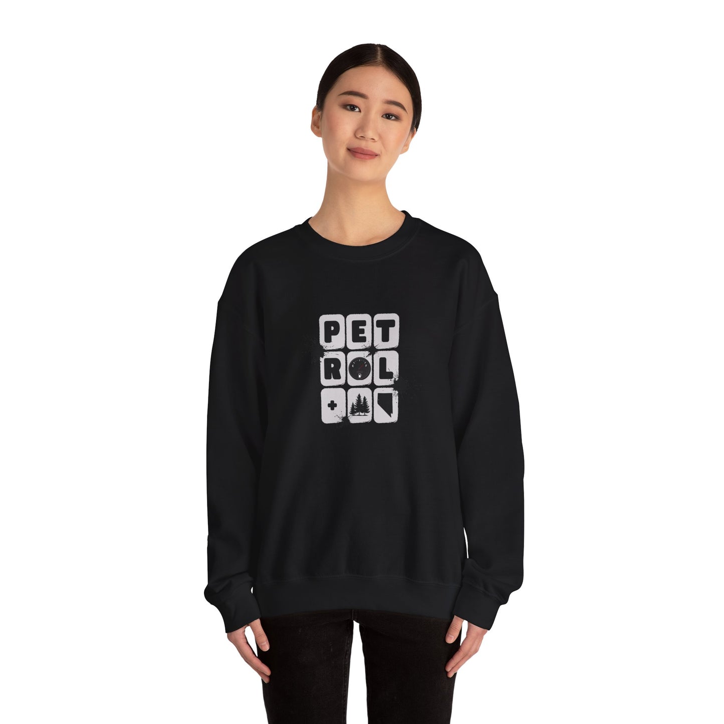 Petrol + Pine Grid Unisex Sweatshirt