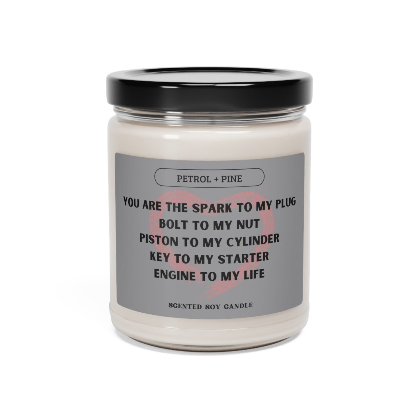 LOVE QUOTE - Scented Soy Candle