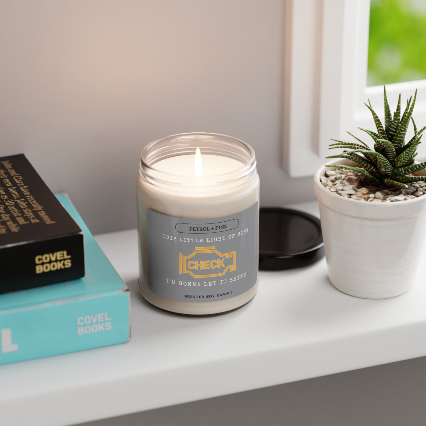 CHECK ENGINE LIGHT - Scented Soy Candle