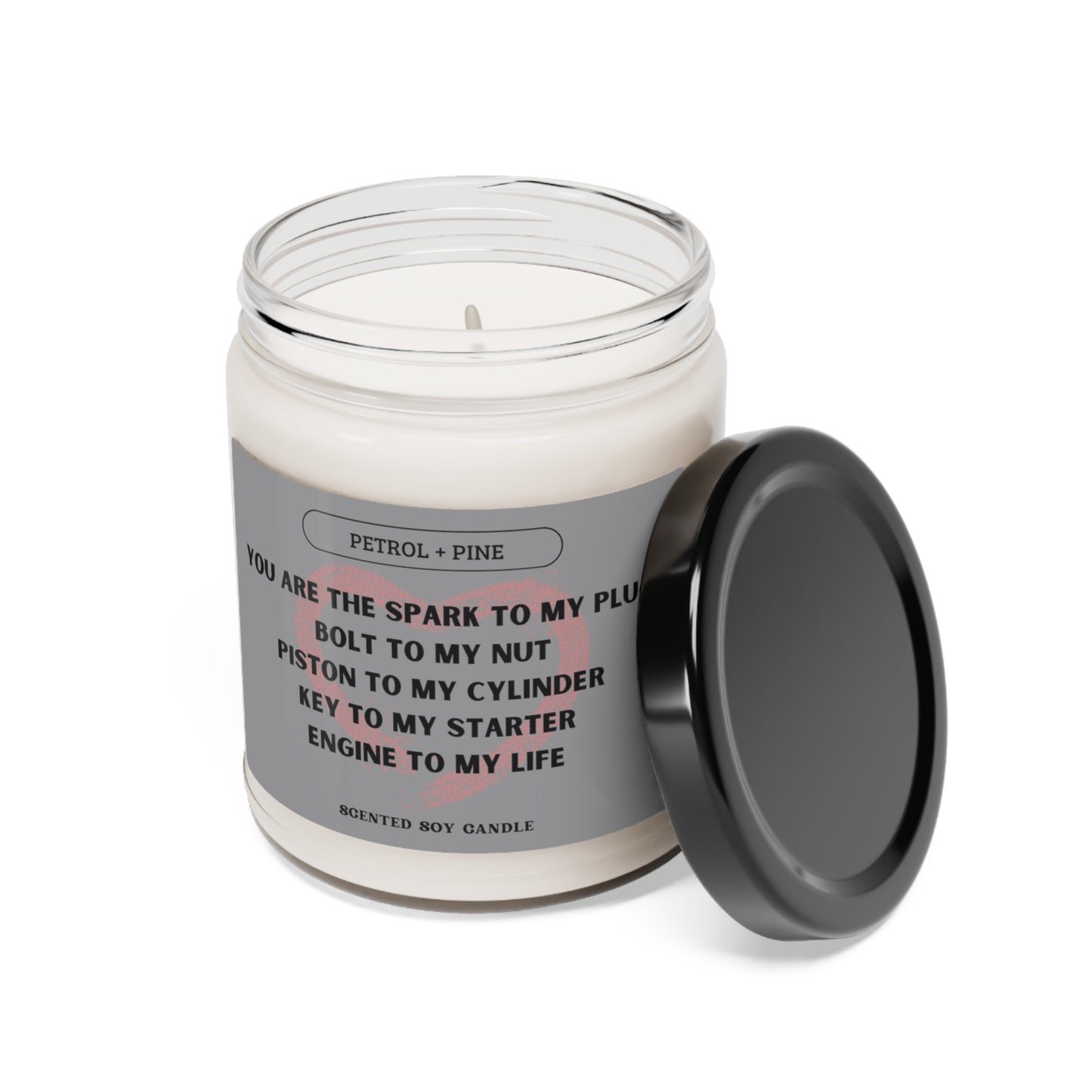LOVE QUOTE - Scented Soy Candle