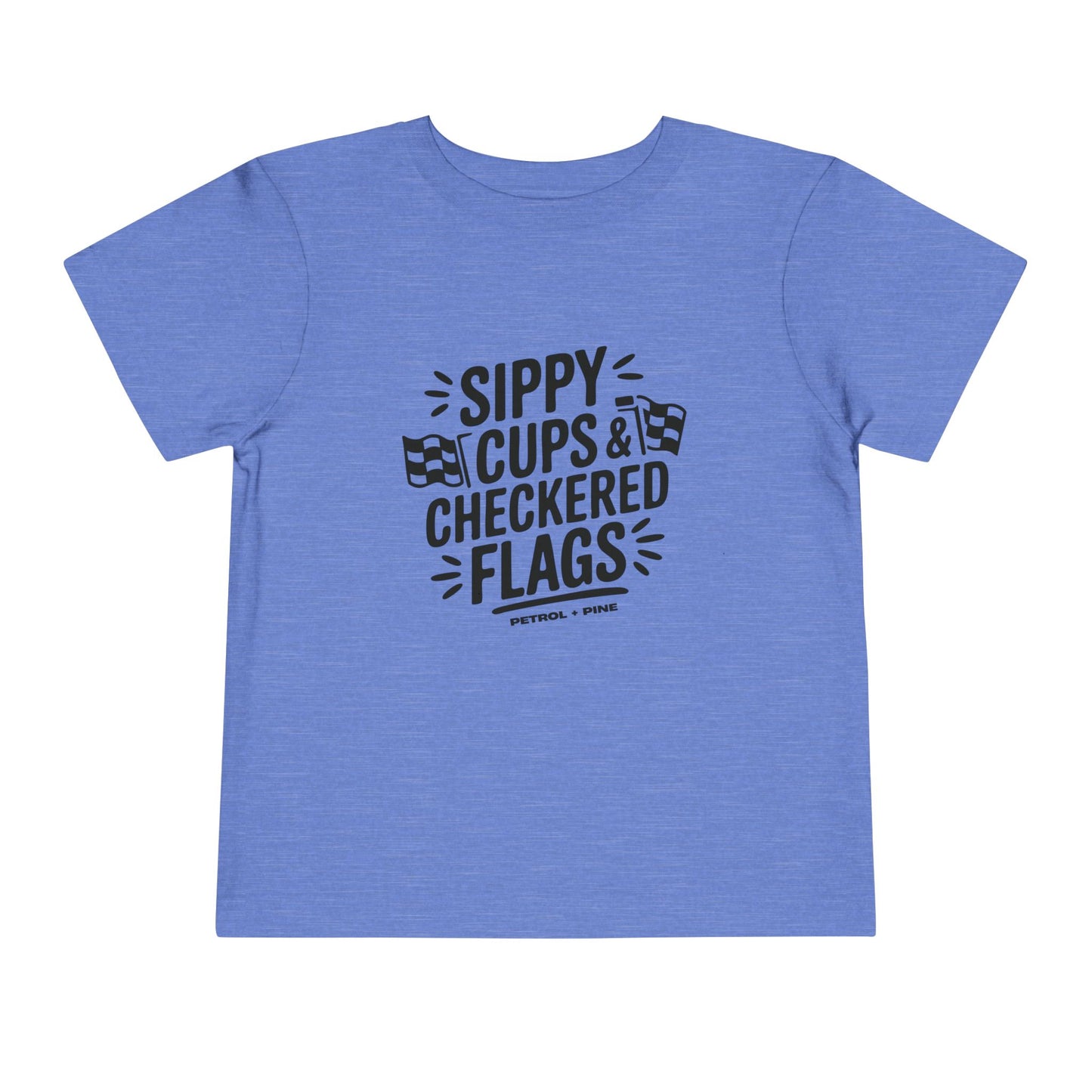 Sippy Cups & Checkered Flags - Toddler Tee