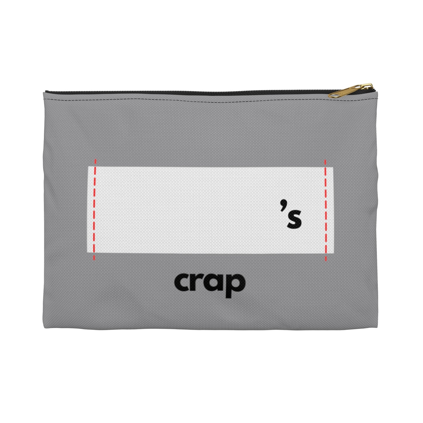 Custom Name Accessory Pouch
