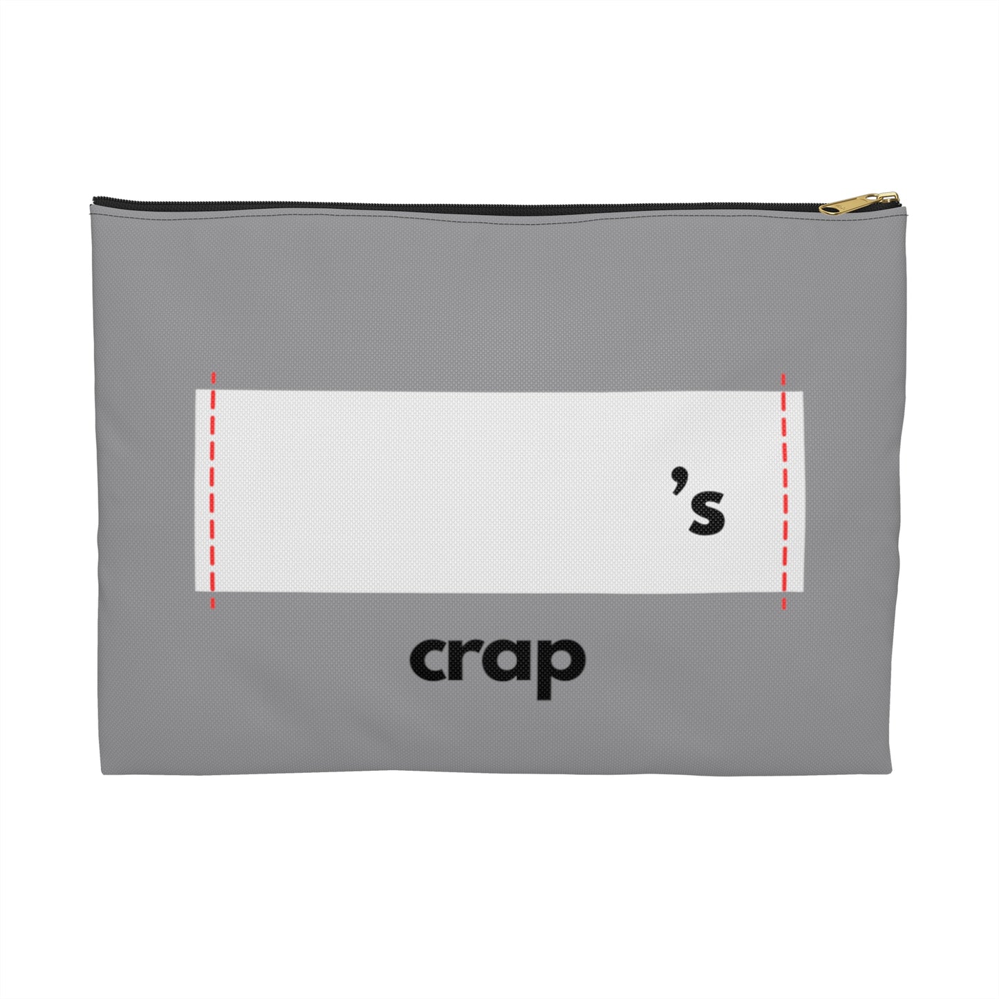 Custom Name Accessory Pouch