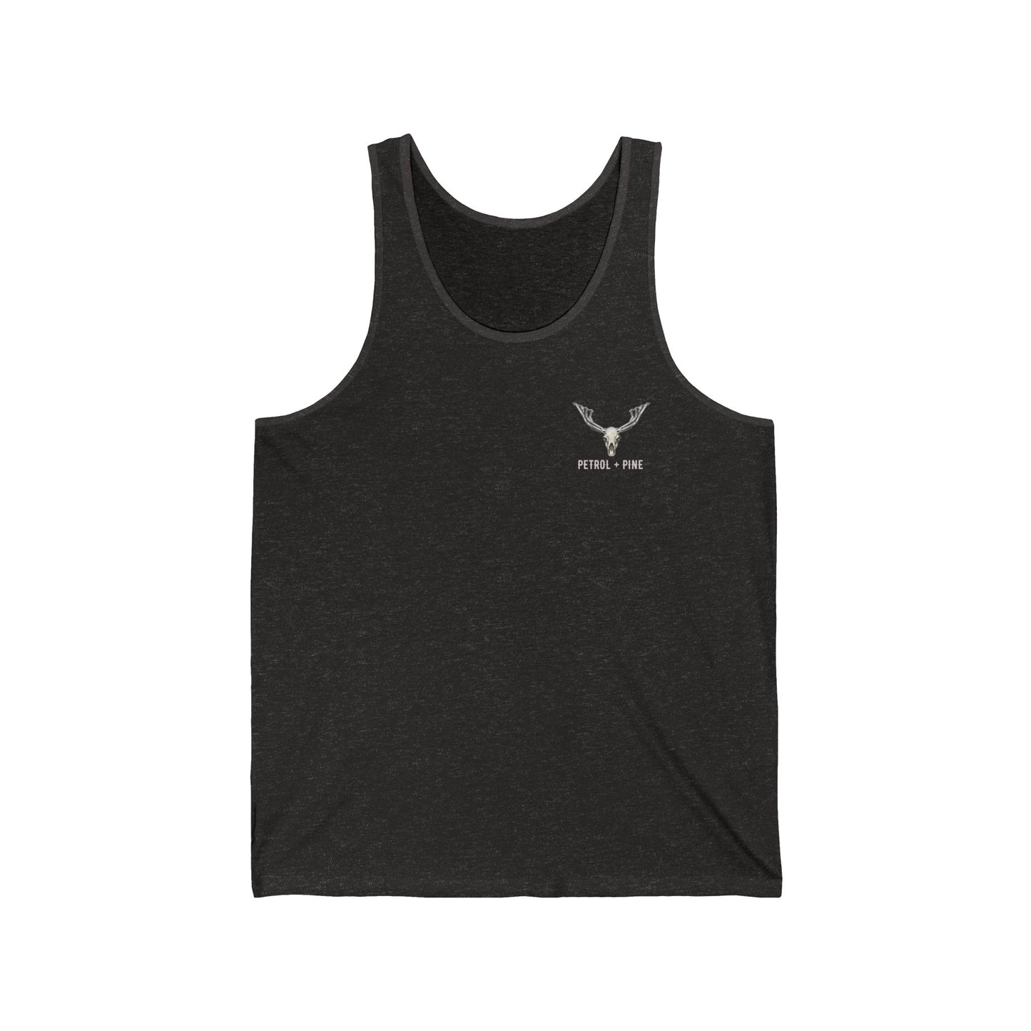 Petrol + Pine Skull - Unisex Jersey Tank