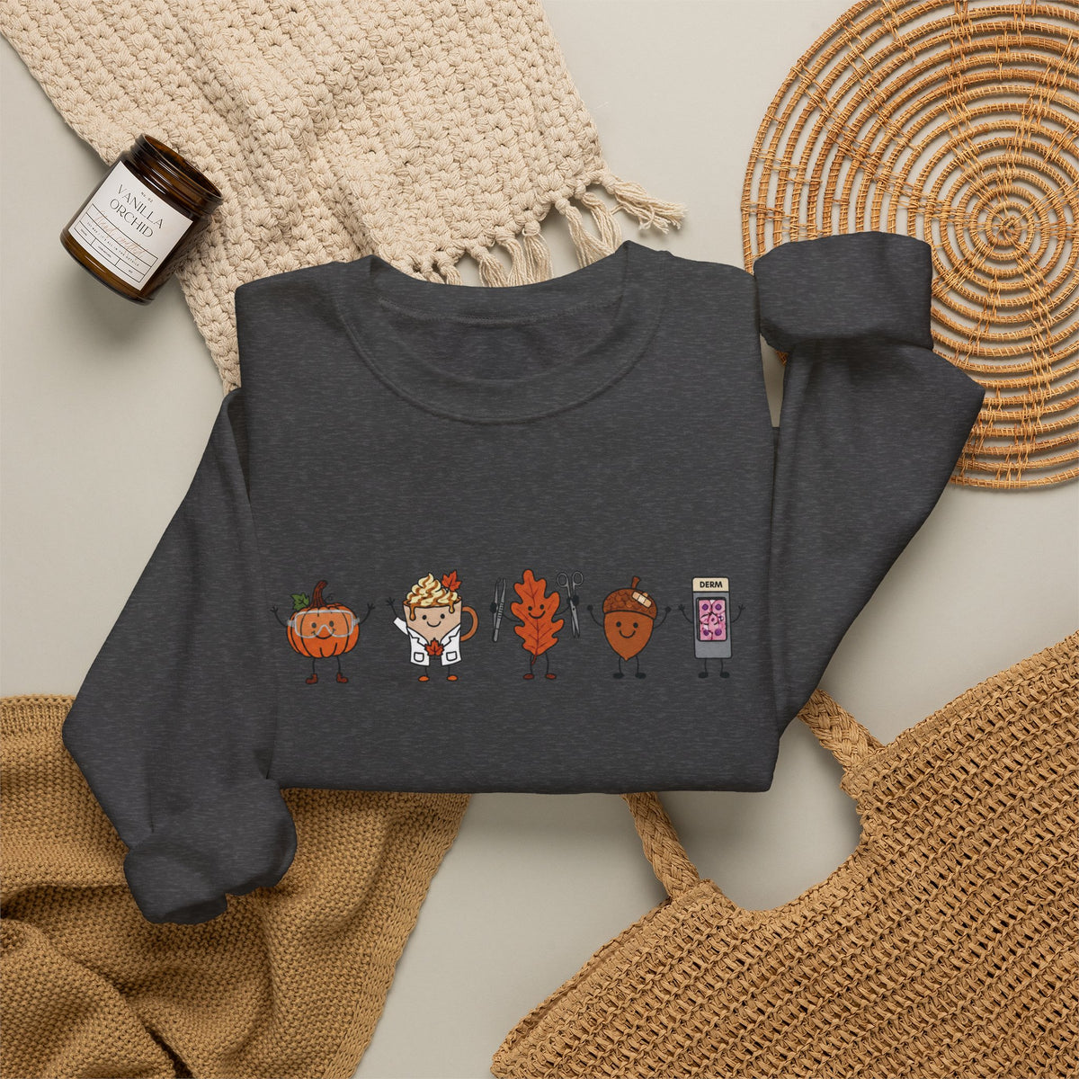FALL Derm -  Unisex Crewneck Sweatshirt