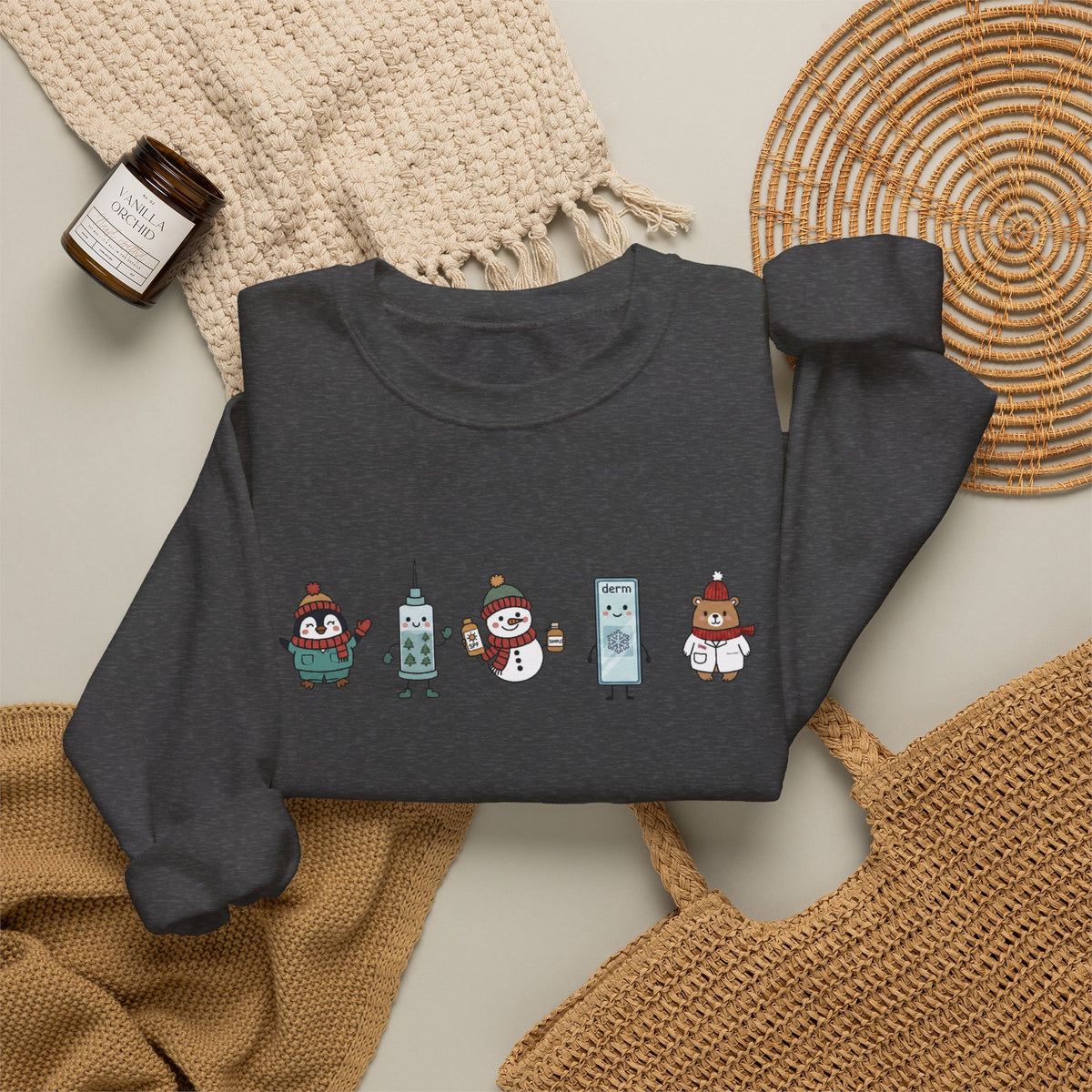WINTER Derm -  Unisex Crewneck Sweatshirt