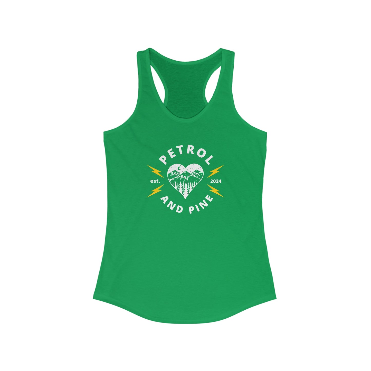 Petrol + Pine Heart Logo Women's Tank