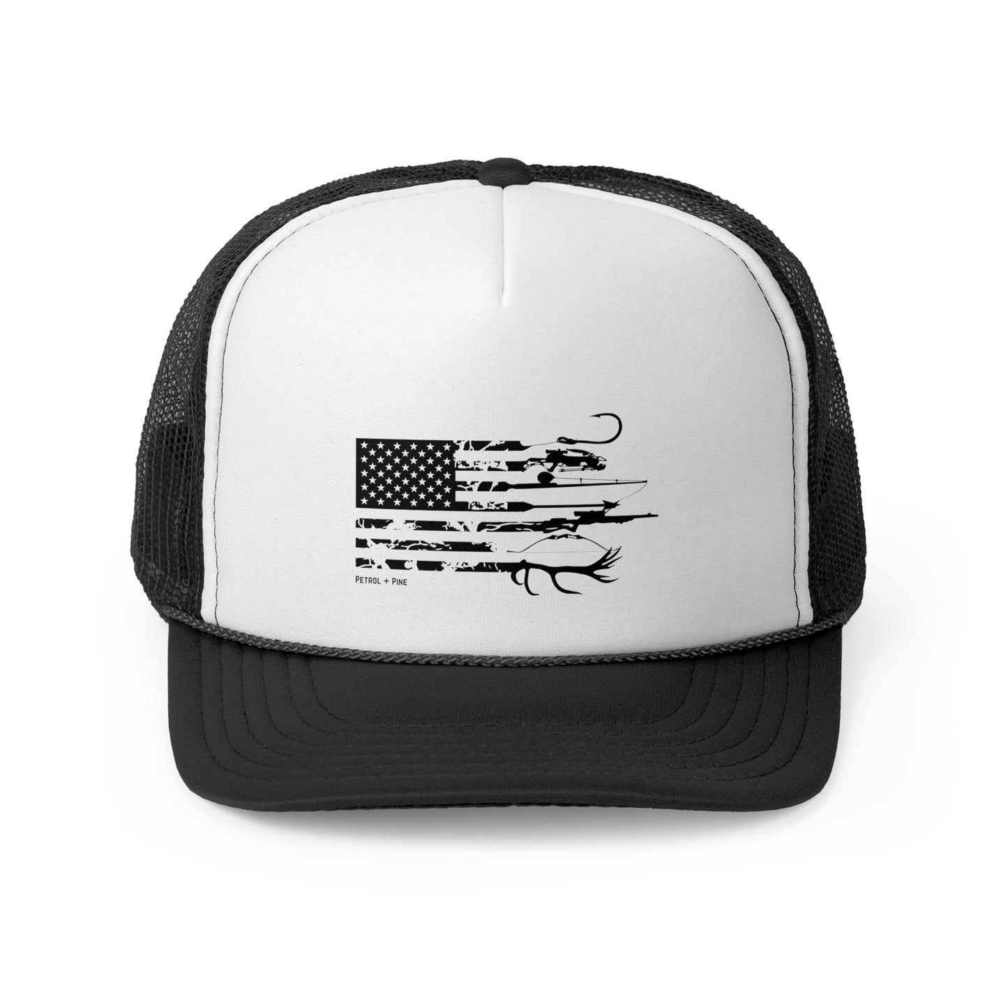 Flag Hunting Trucker Hat