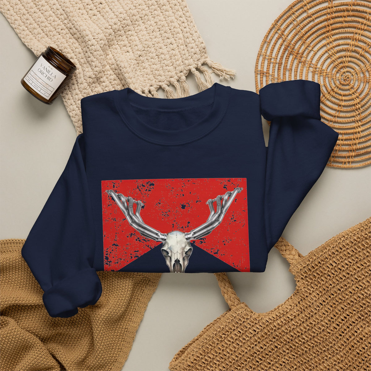 Cigarette Top Petrol + Pine Unisex Sweatshirt