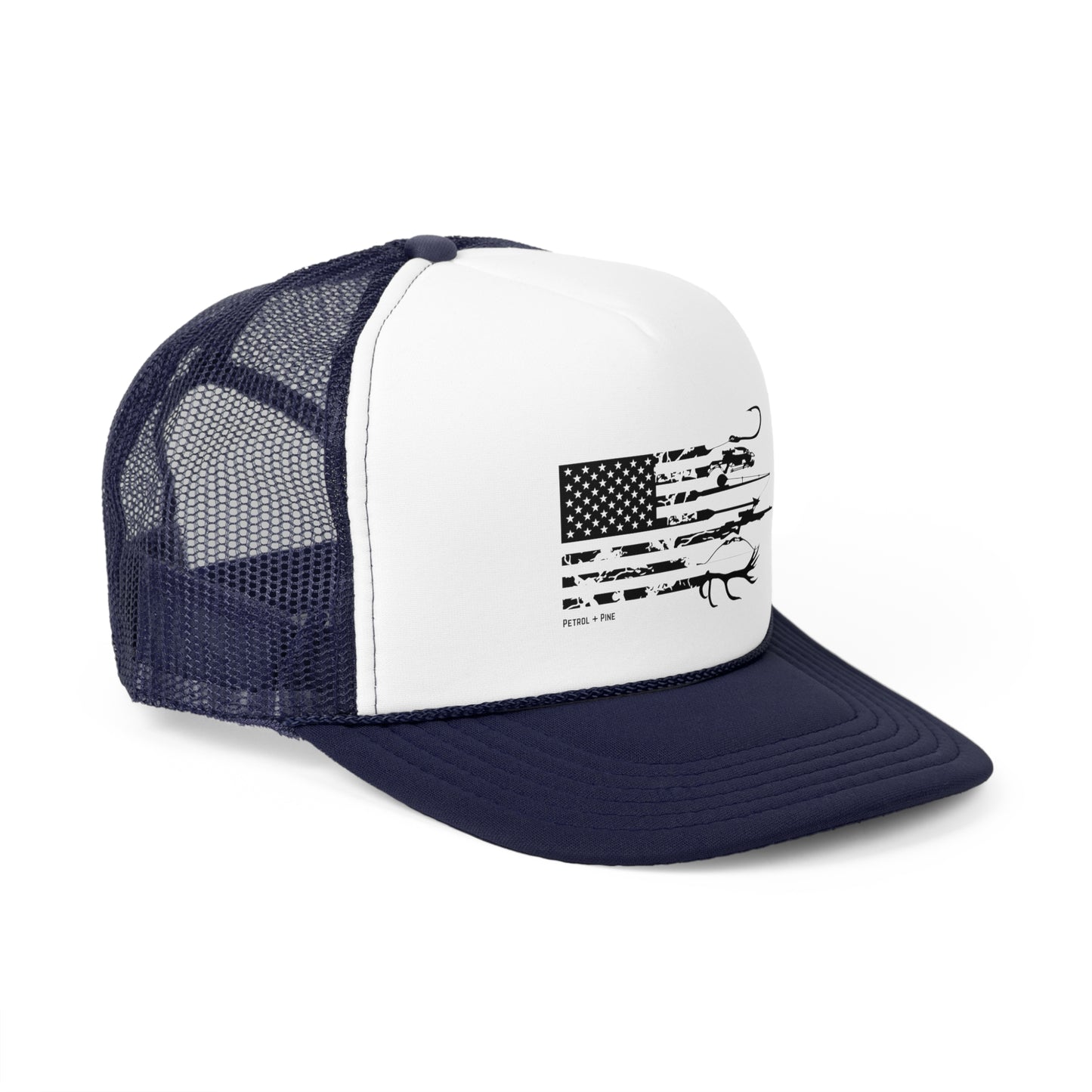 Flag Hunting Trucker Hat