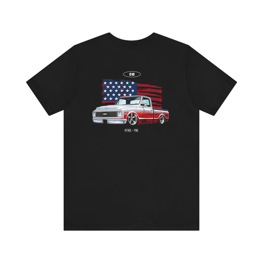 Flag C10 Truck Unisex Tee