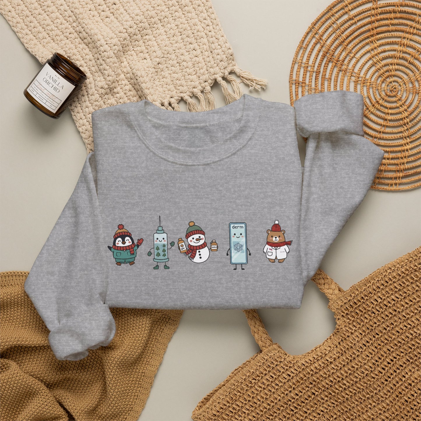 WINTER Derm -  Unisex Crewneck Sweatshirt