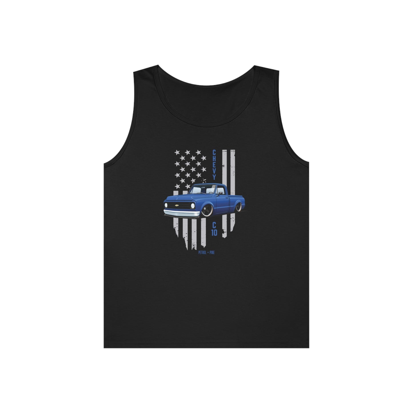 Blue C10 Unisex Heavy Cotton Tank Top