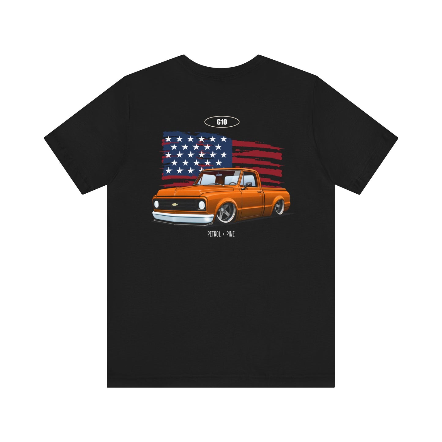 Flag ORANGE C10 Truck Unisex Tee