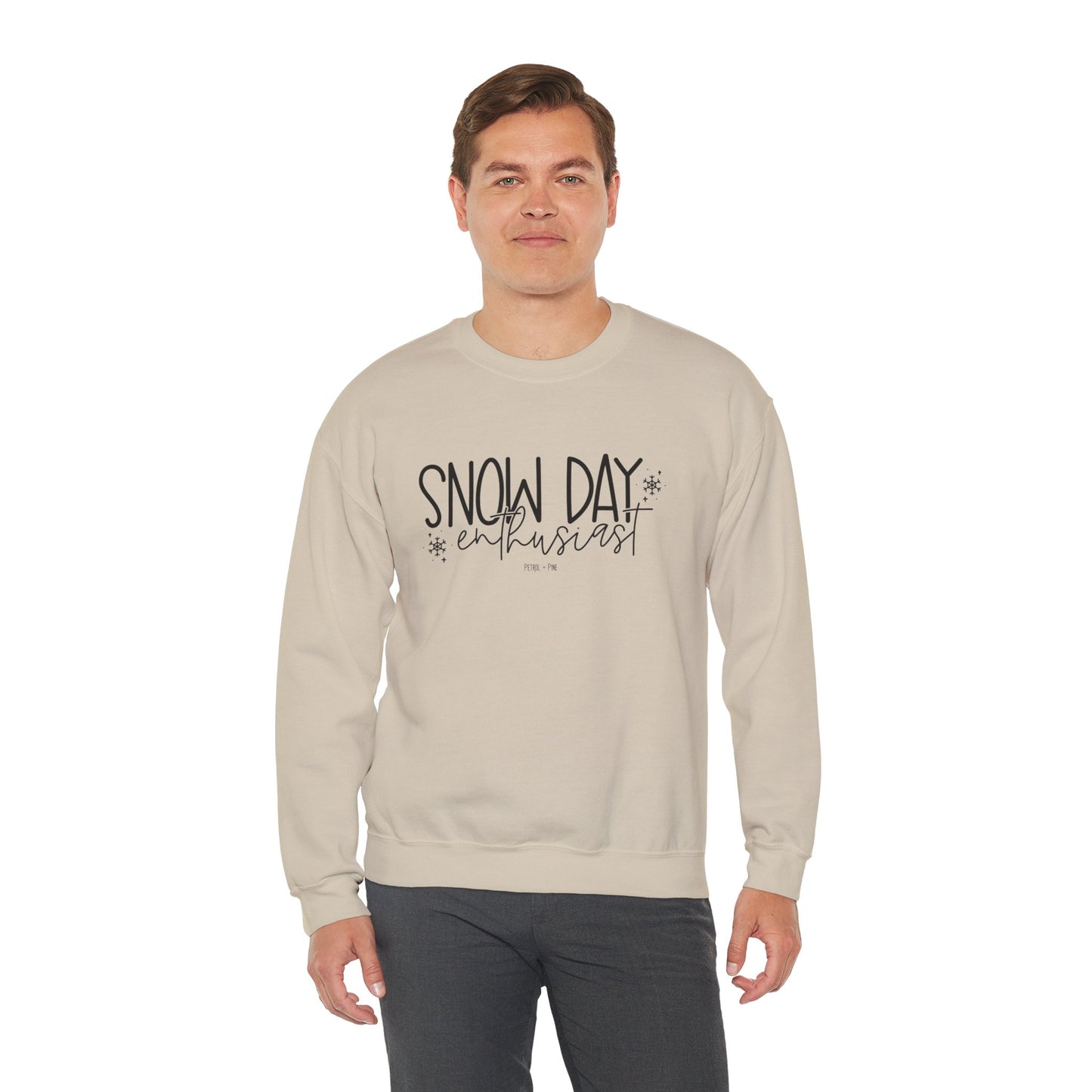 Snow Day Enthusiast Unisex Sweatshirt