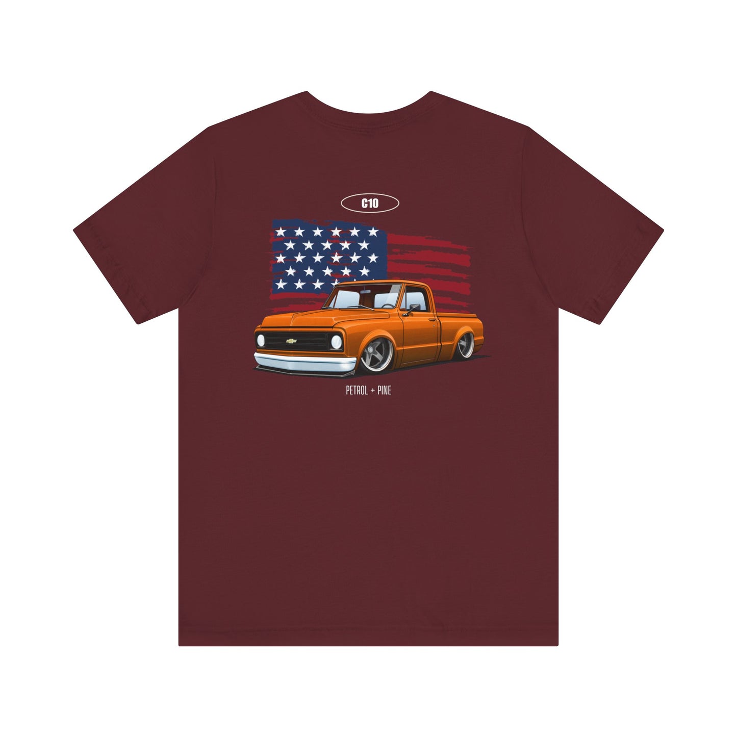 Flag ORANGE C10 Truck Unisex Tee