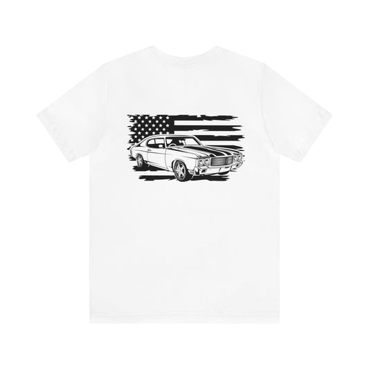 Classic Car Flag Unisex Tee