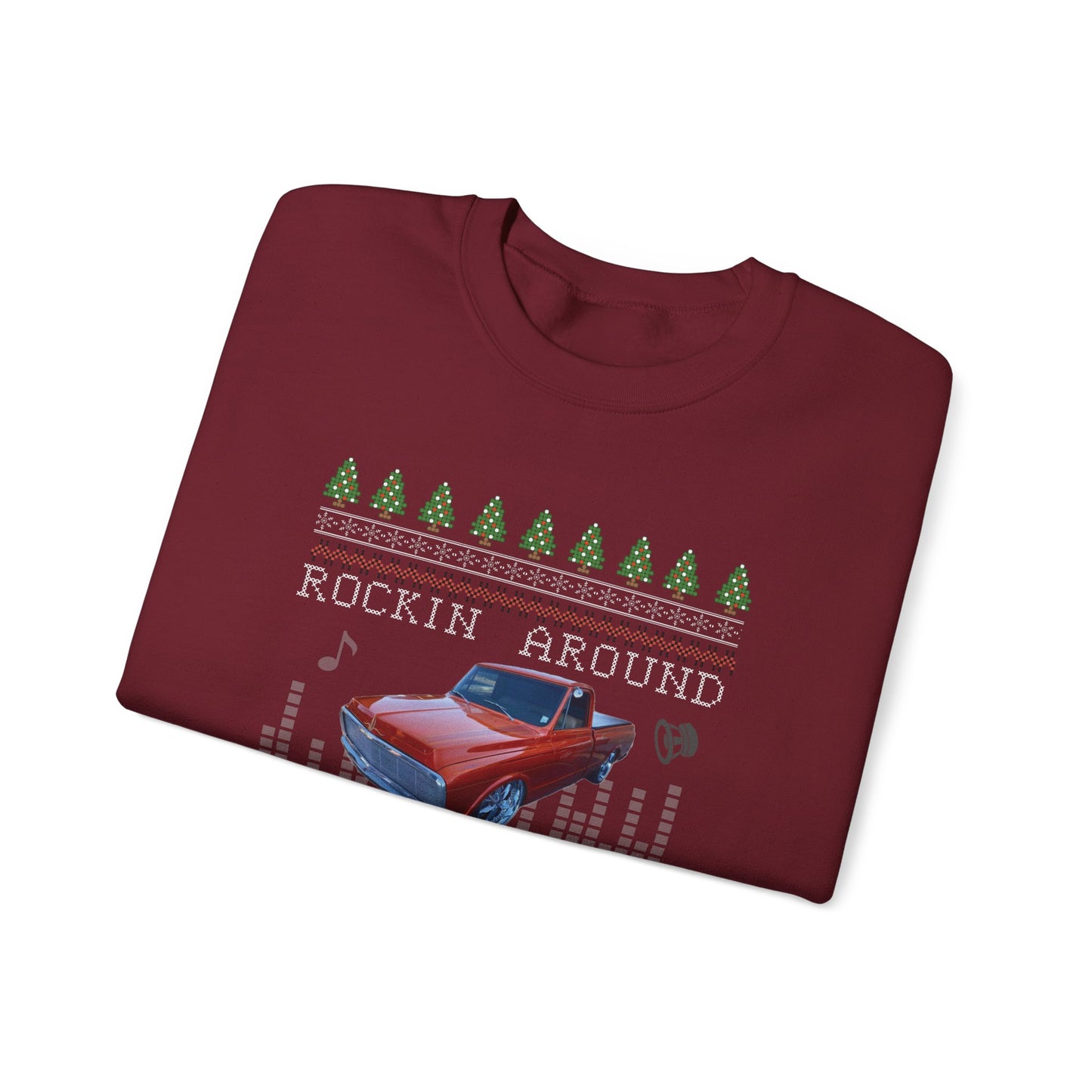 Rockin Around the Christmas Tree Unisex Crewneck Sweatshirt