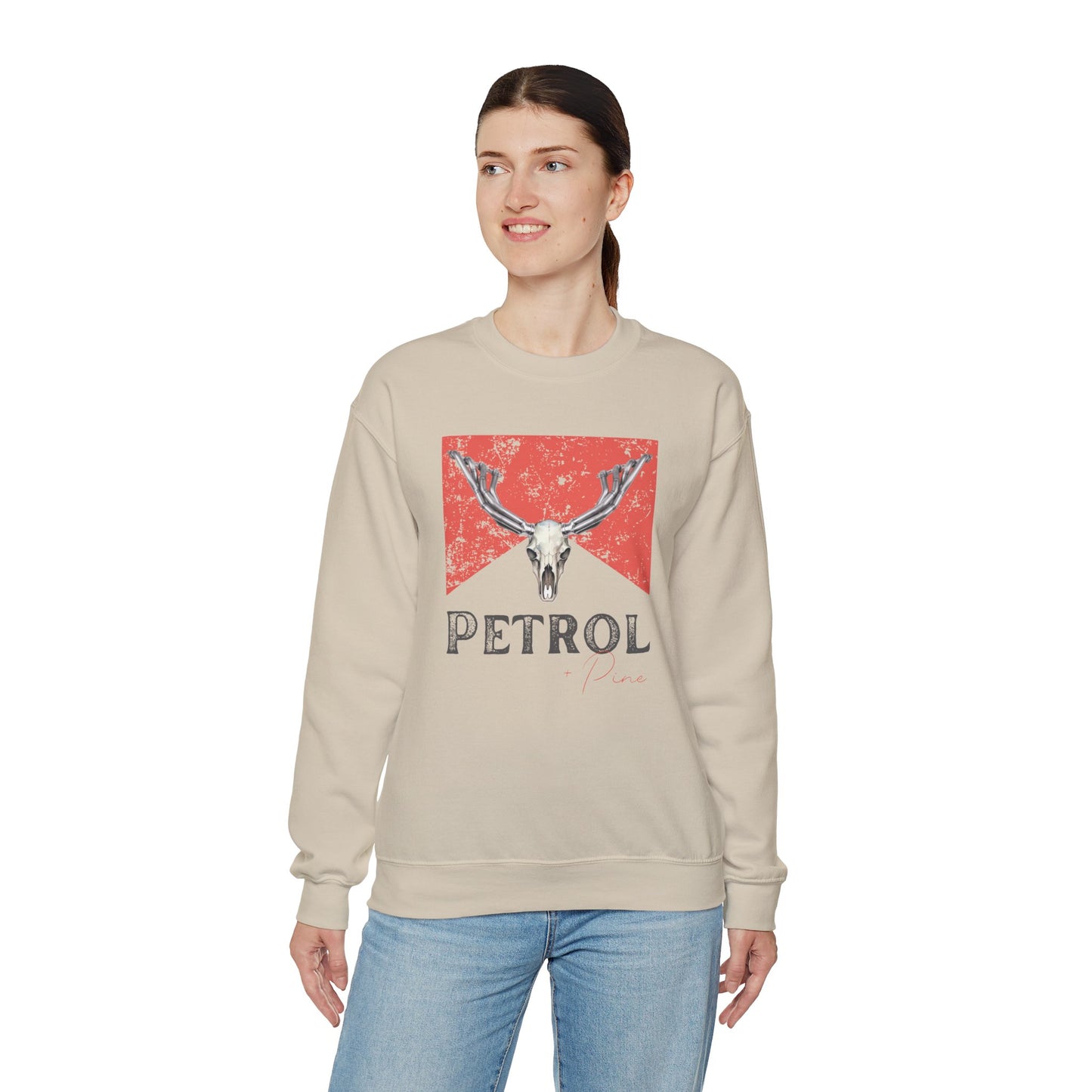 Cigarette Top Petrol + Pine Unisex Sweatshirt