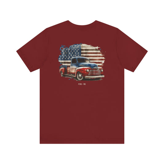 American Vintage Truck Unisex Tee