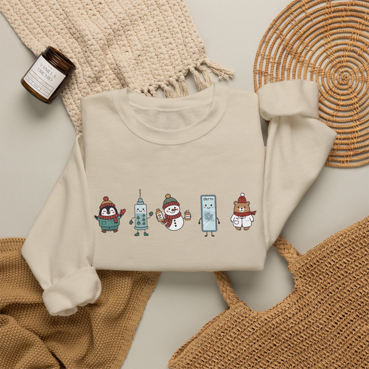 WINTER Derm -  Unisex Crewneck Sweatshirt