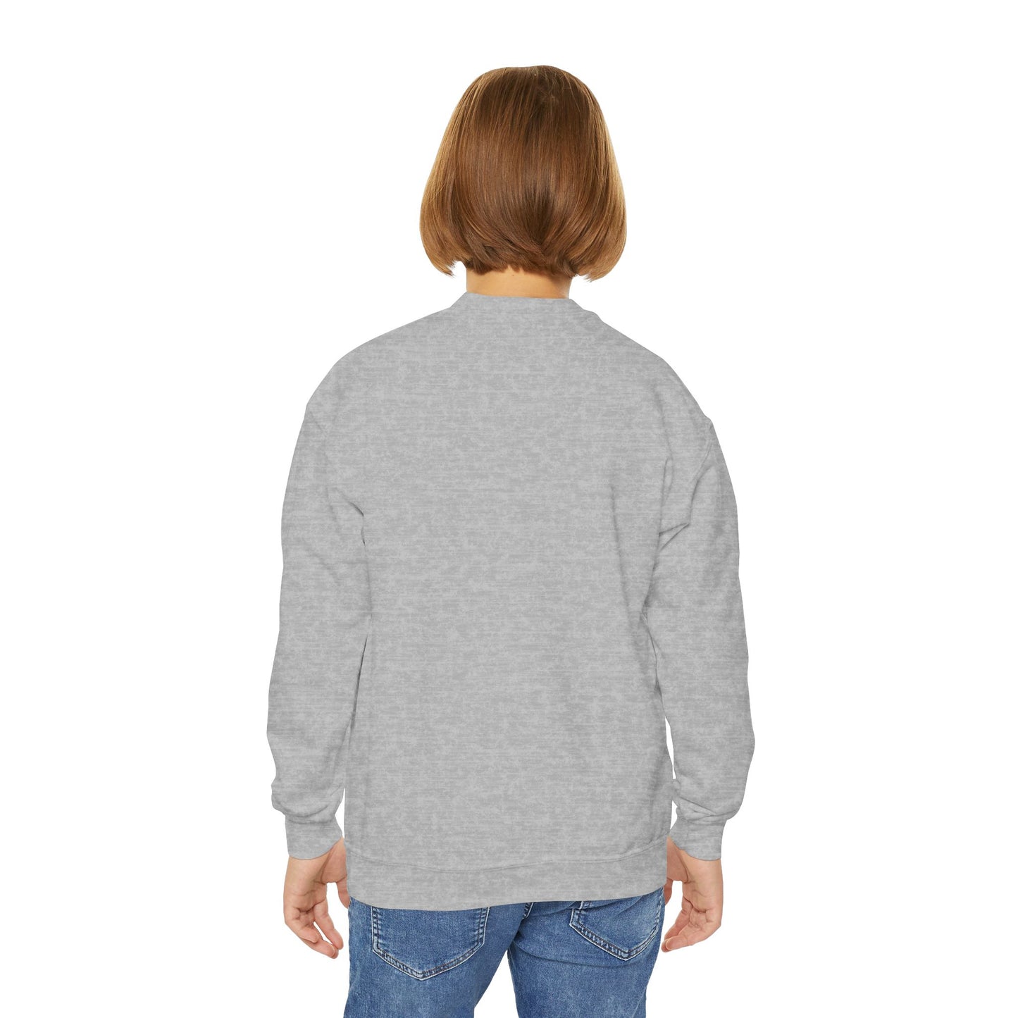 Checkered Flag Day Youth Crewneck Sweatshirt