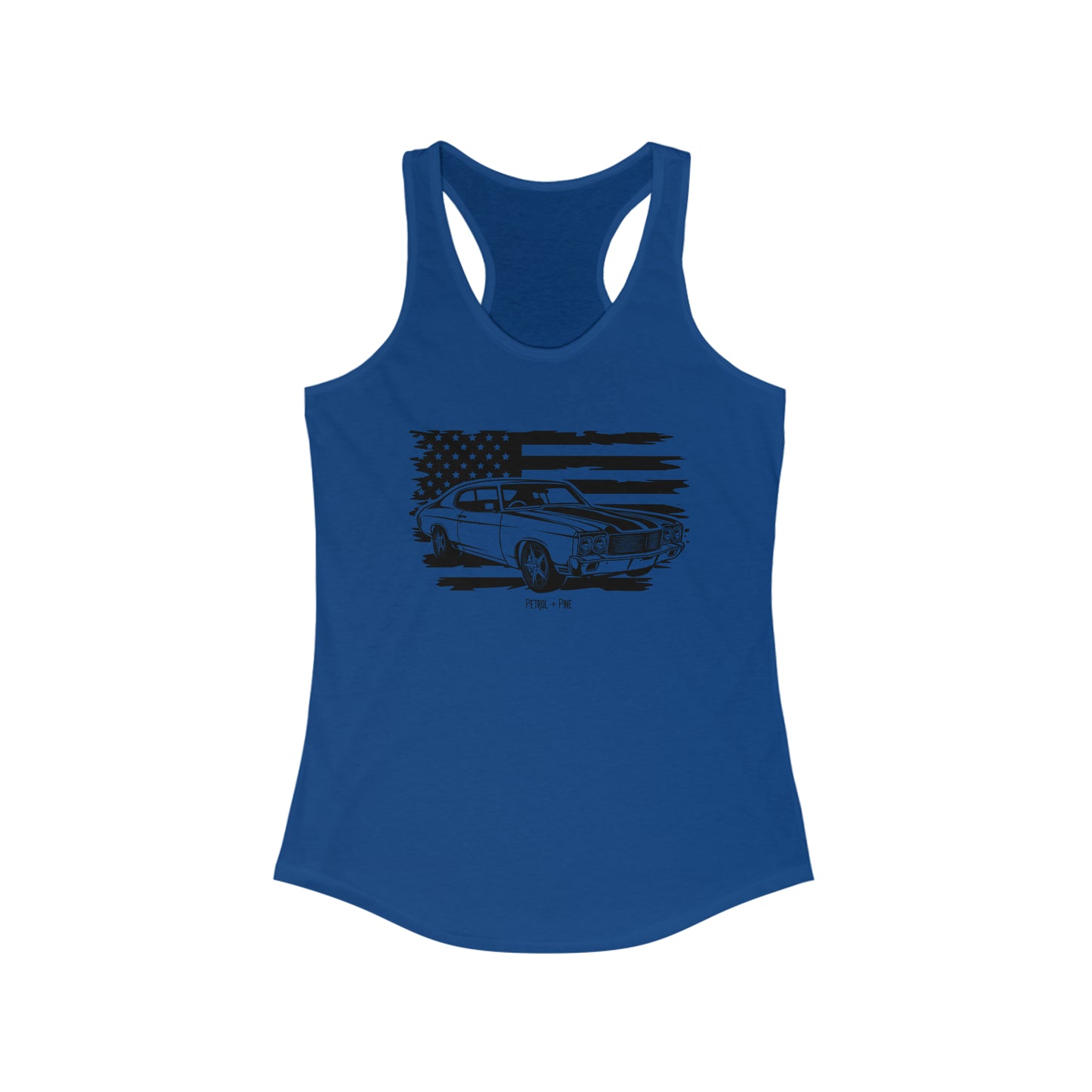 Classic Car Flag Women's Tank