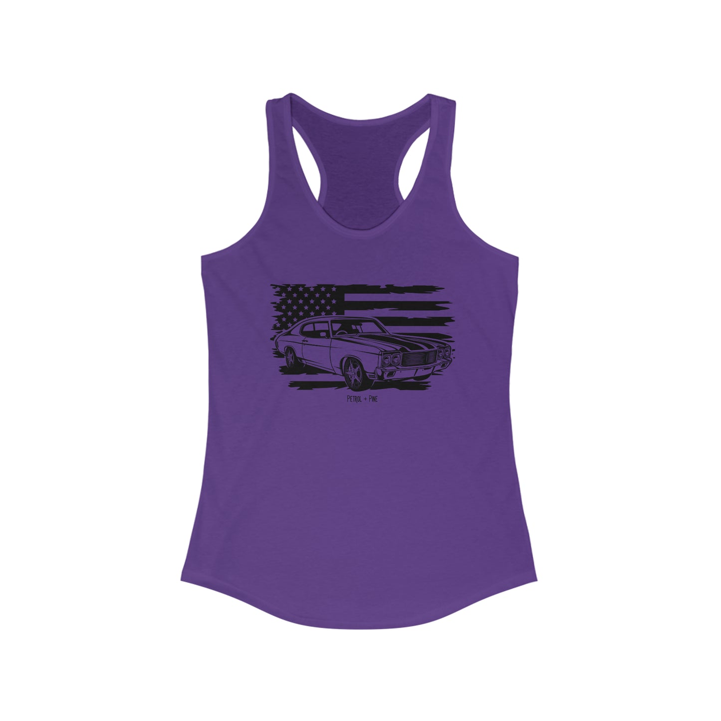 Classic Car Flag Women's Tank