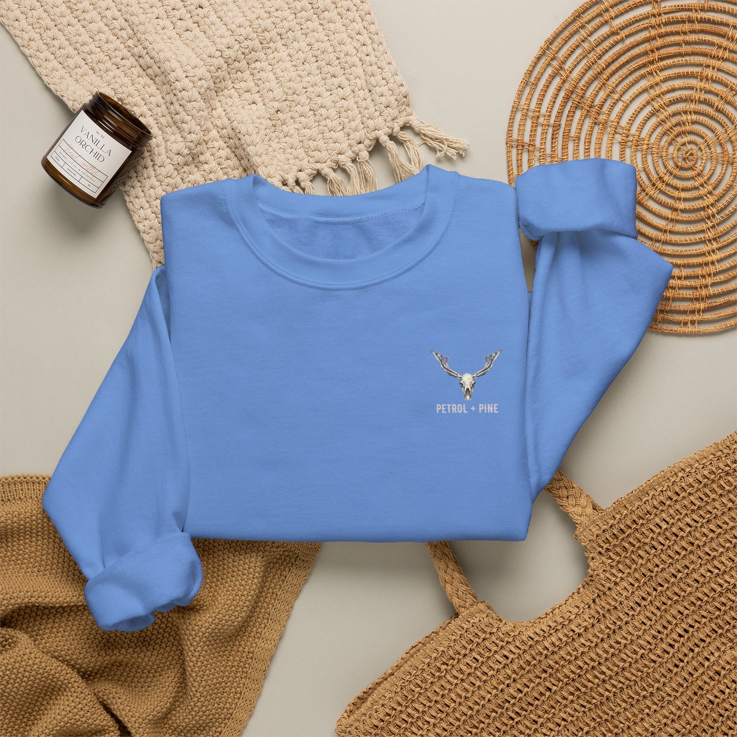 Skull Header Unisex Crewneck Sweatshirt