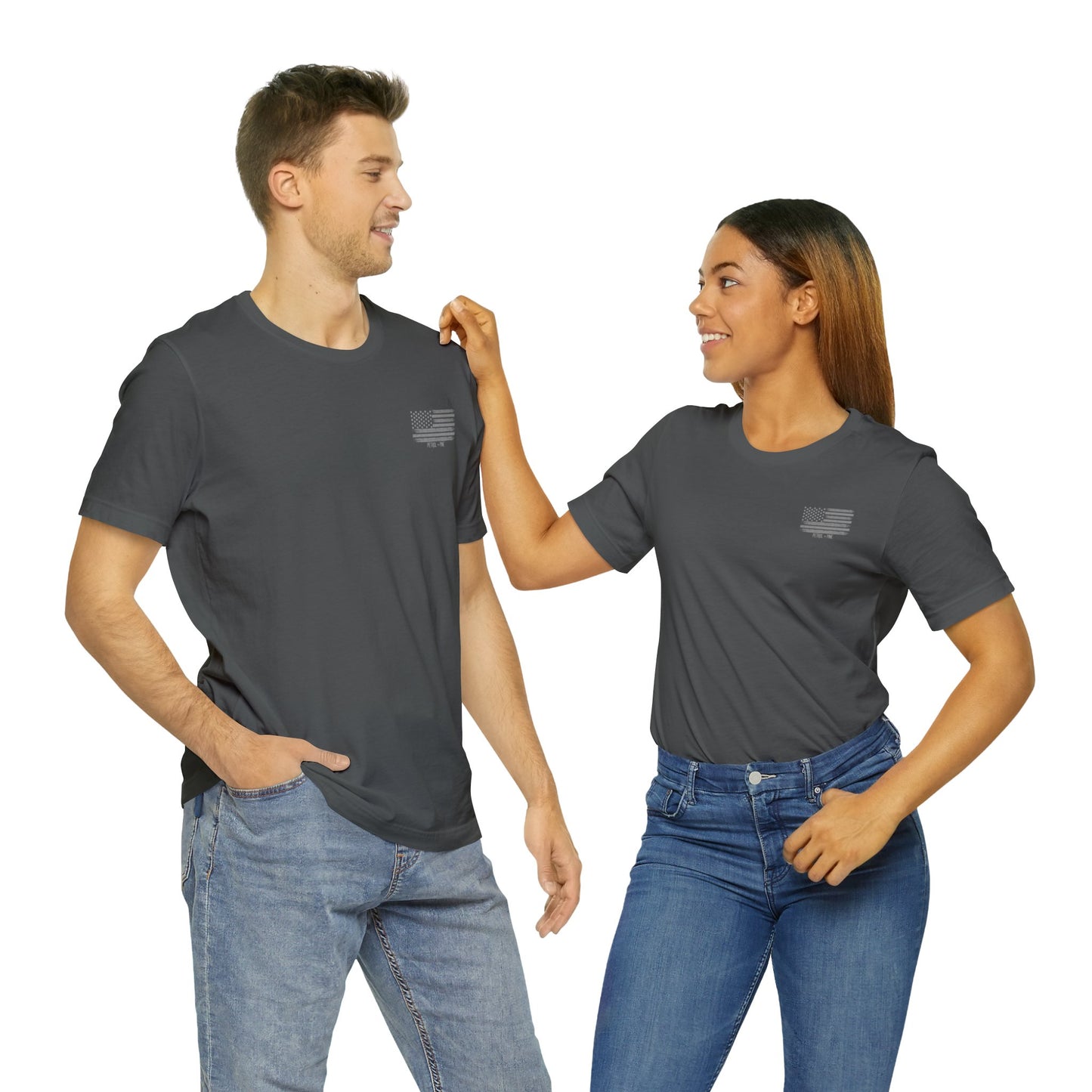 Flag Tire Tread Unisex Tee