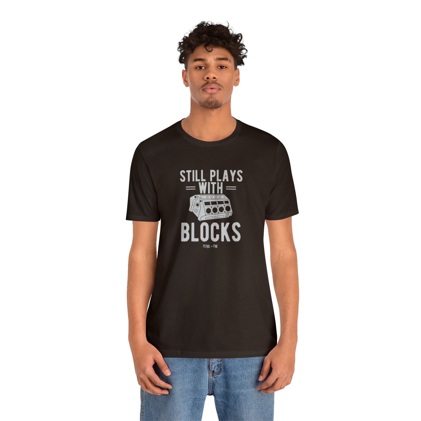 Still Plays With Blocks Unisex Tee