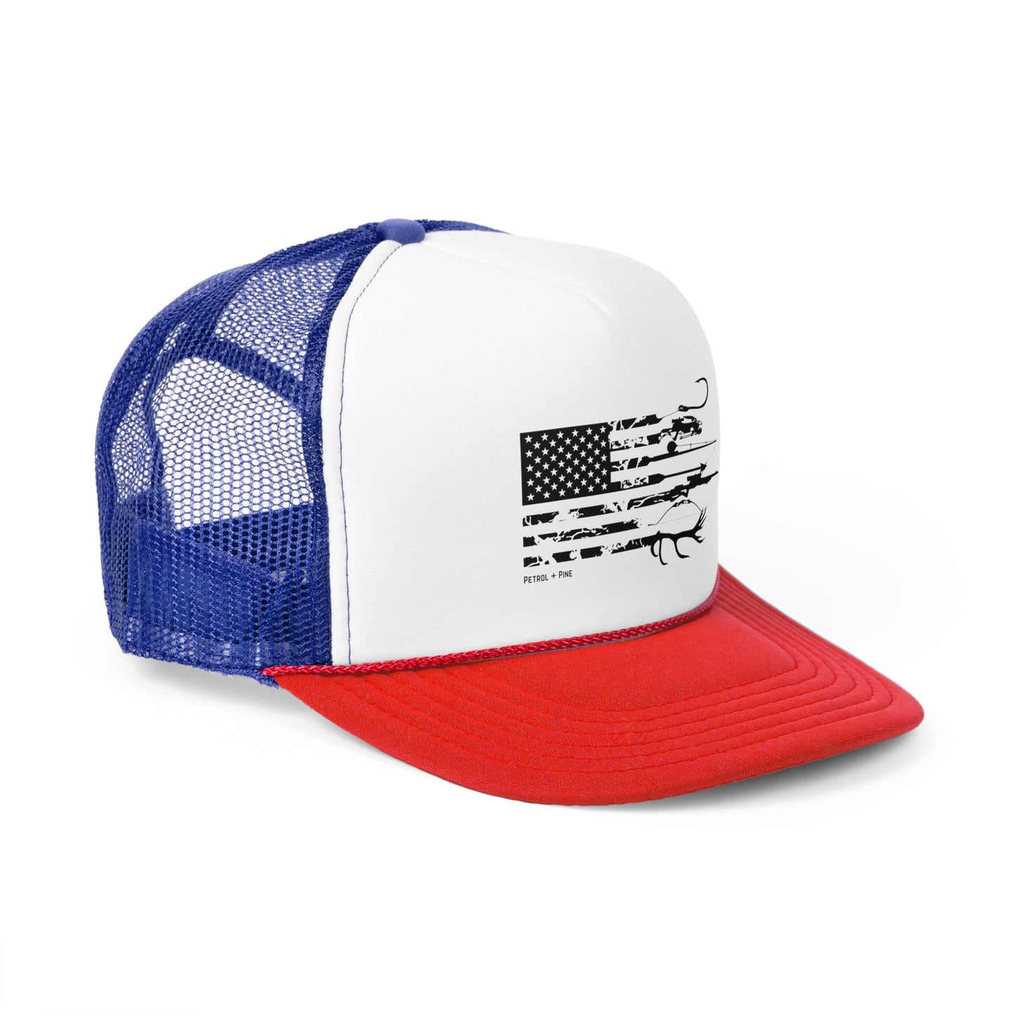 Flag Hunting Trucker Hat