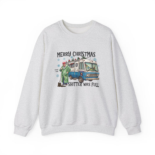 Trump Christmas (Shitter was Full) Unisex Sweatshirt